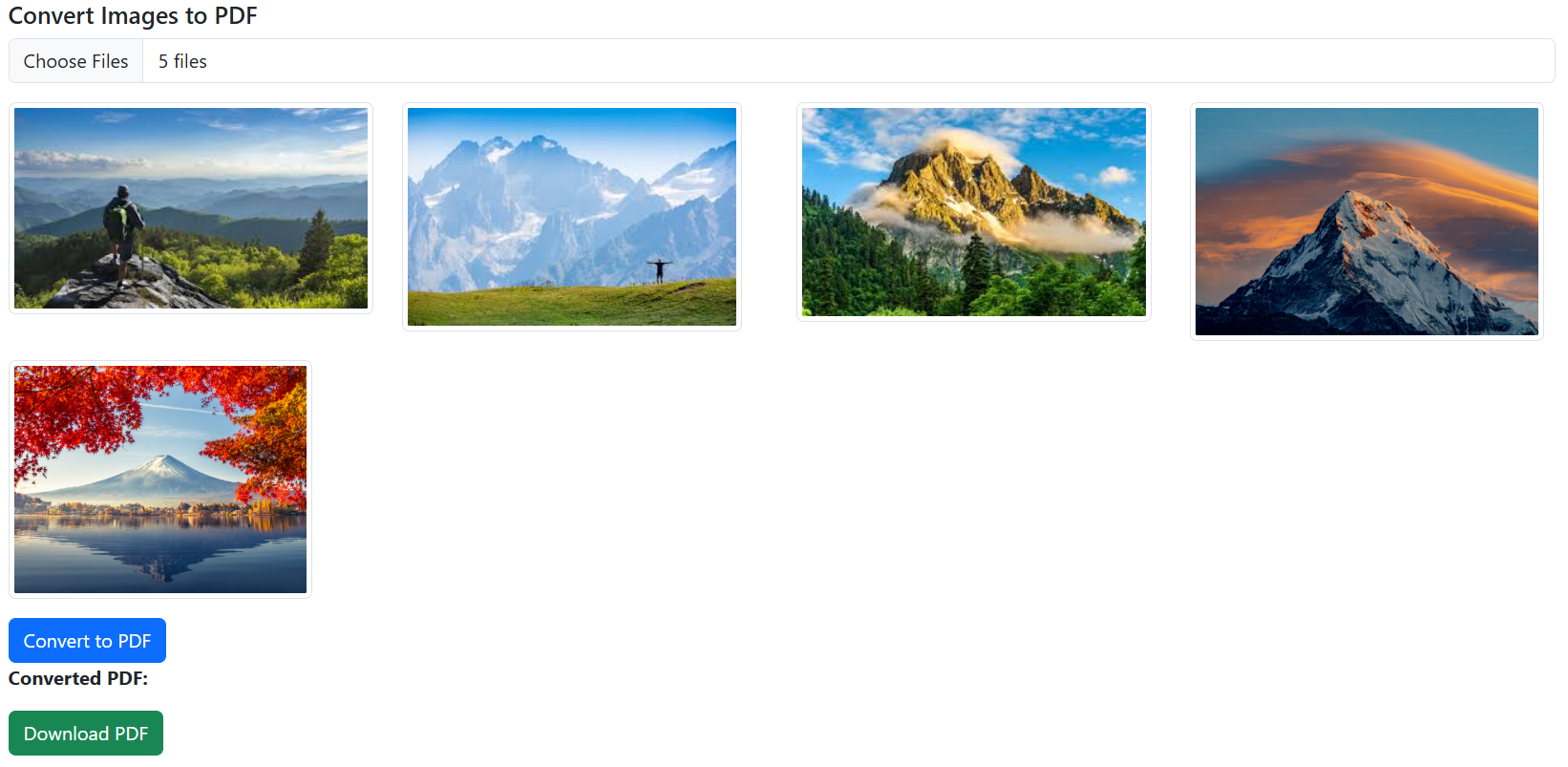 QR Code Generator Tool Preview