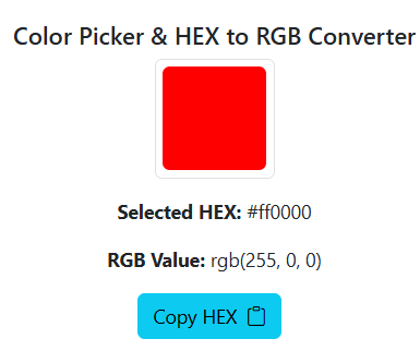QR Code Generator Tool Preview